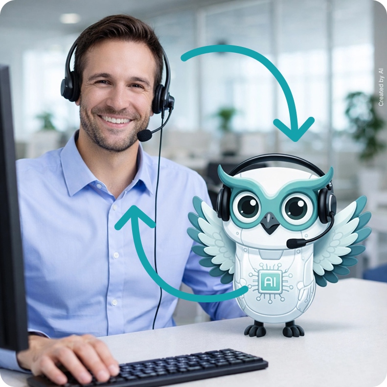 ThinkOwl's Human and Firmware in the Loop Principle