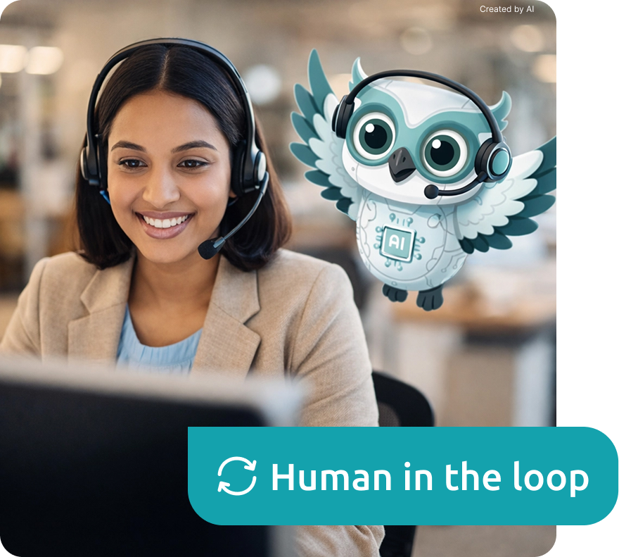 Human in the loop